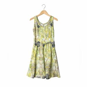 PopUpShop Tropical Print Dress Girls Size 3/4 Boutique Sleeveless Sundress